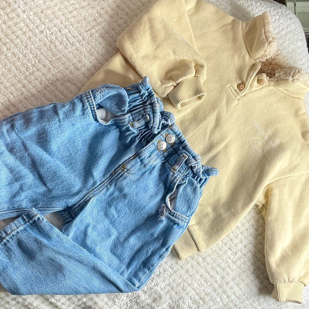Toddler girl Zara clothes in good condition